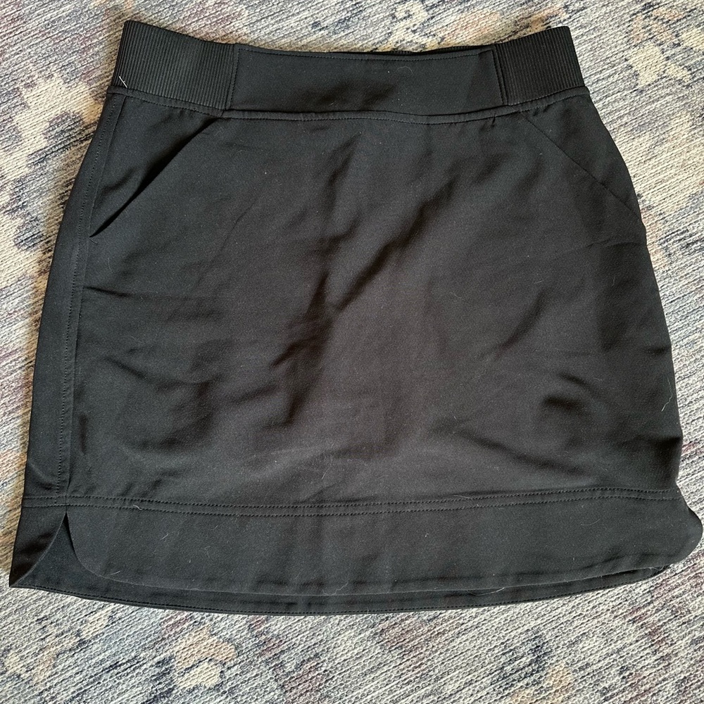 32 Degrees Gray Mini Skater Skirt for Work